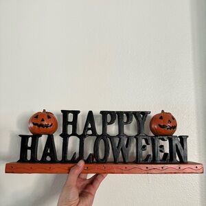 Happy Halloween Sign